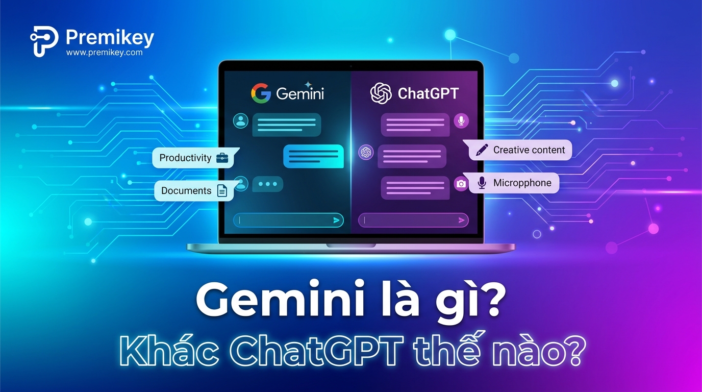 Gemini là gì? Gemini có gì khác ChatGPT và phù hợp với ai?