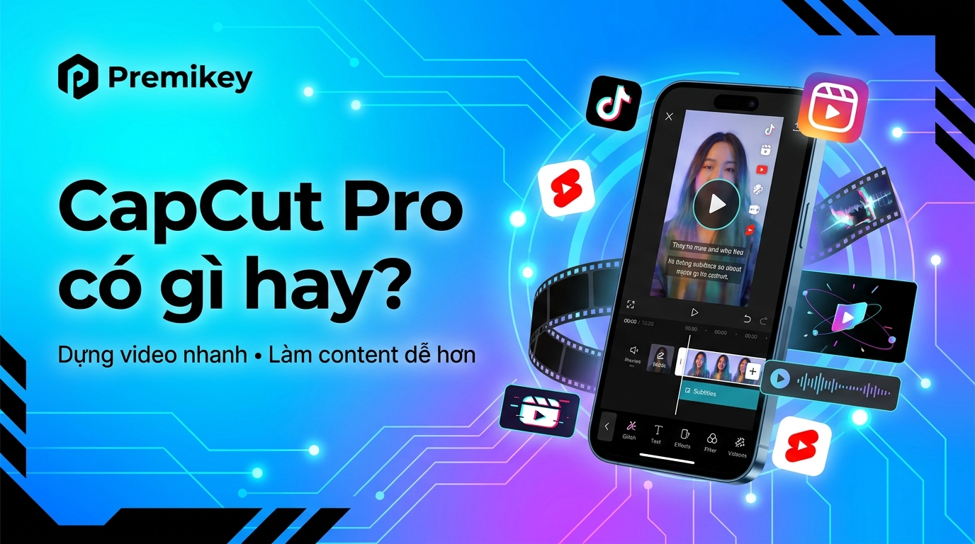 CapCut Pro có gì hay? Công cụ dựng video nhanh cho TikTok, Reels và sáng tạo nội dung